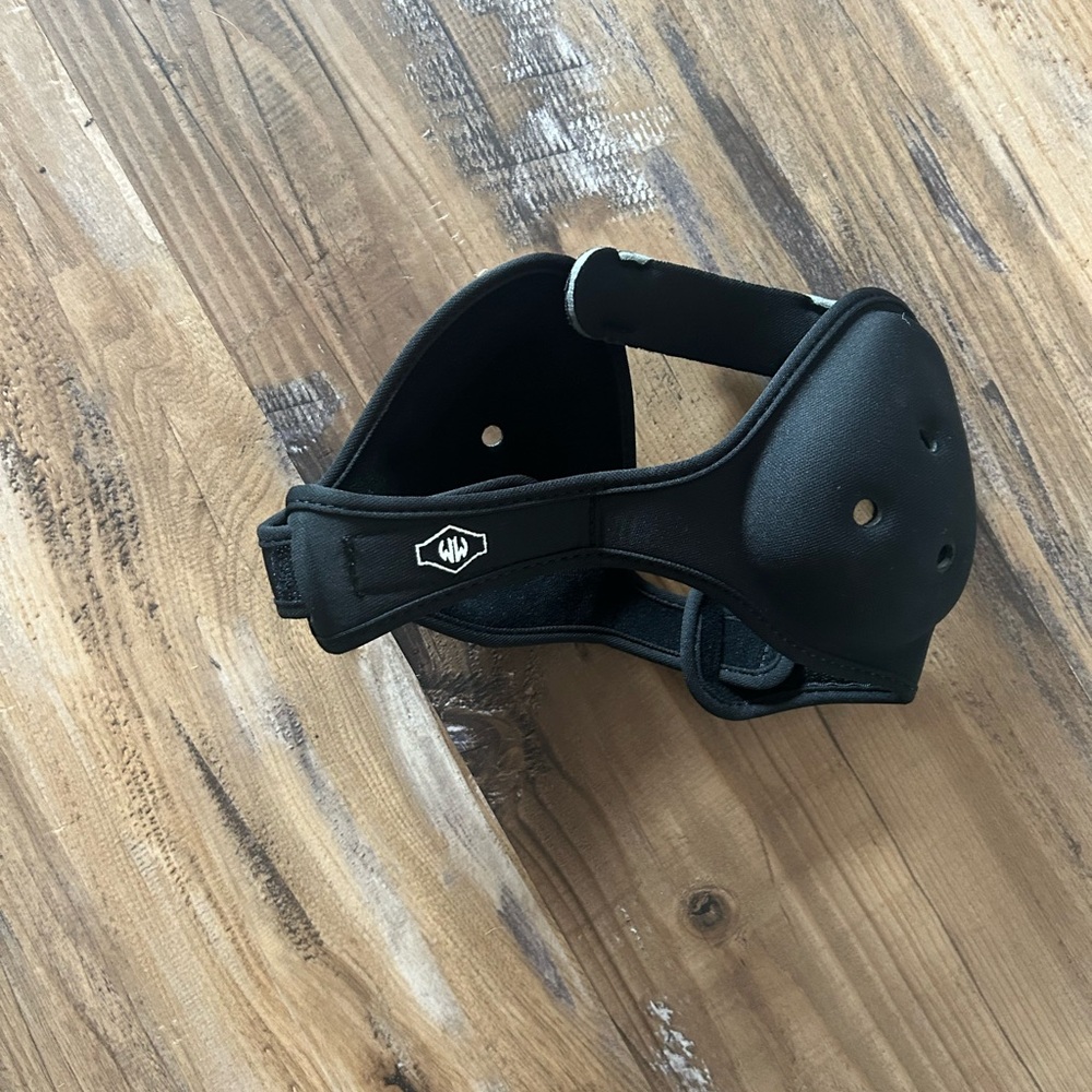 Black Protective Ear/Head Guard with Logo